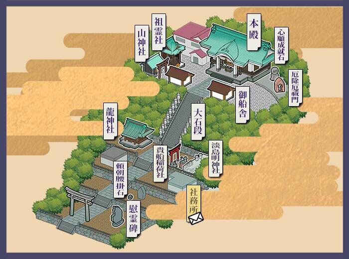 境内案内図